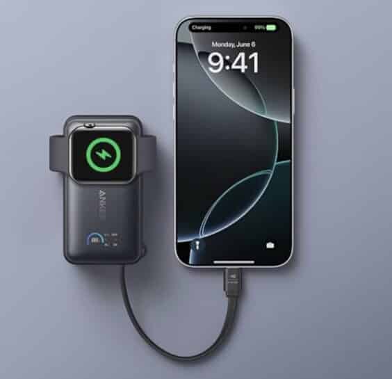Zubehördeal: Anker MagGo Powerbank für Apple Watch mit 10.000 mAh im Angebot
