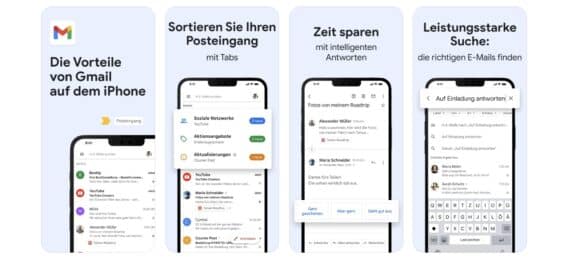 Gmail: Neues App-Update verbessert die Übersicht des Posteingangs