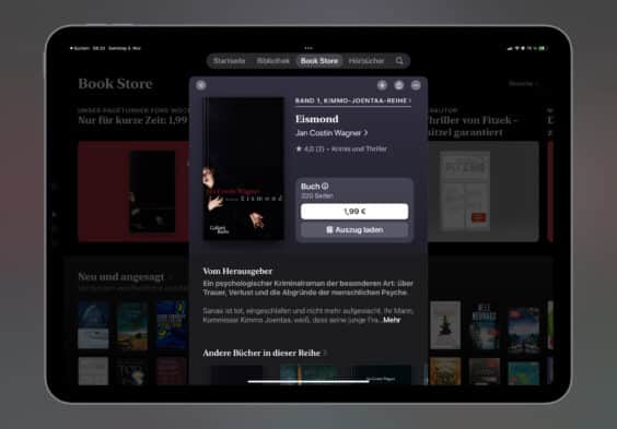 Das E-Book der Woche: Dieses Mal „Eismond“ für 1,99 Euro kaufen