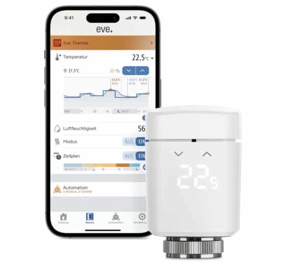 Eve-App 6.3 und Eve Thermo mit nativer Matter-Integration sind verfügbar