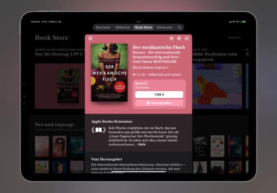 Das E-Book der Woche: Dieses Mal „Der mexikanische Fluch“ für 1,99 Euro mitnehmen