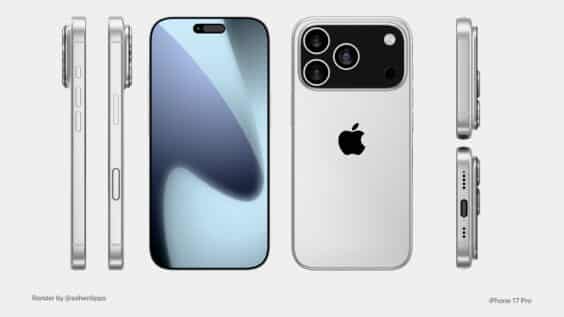 iPhone 17 Pro: Front bleibt unverändert, hinten mit neuem Design