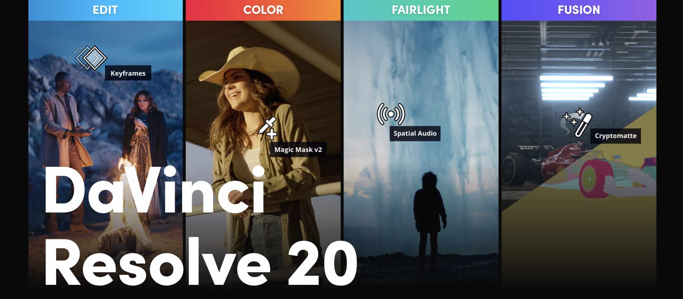 Blackmagic kündigt DaVinci Resolve 20 mit über 100 neuen Funktionen an
