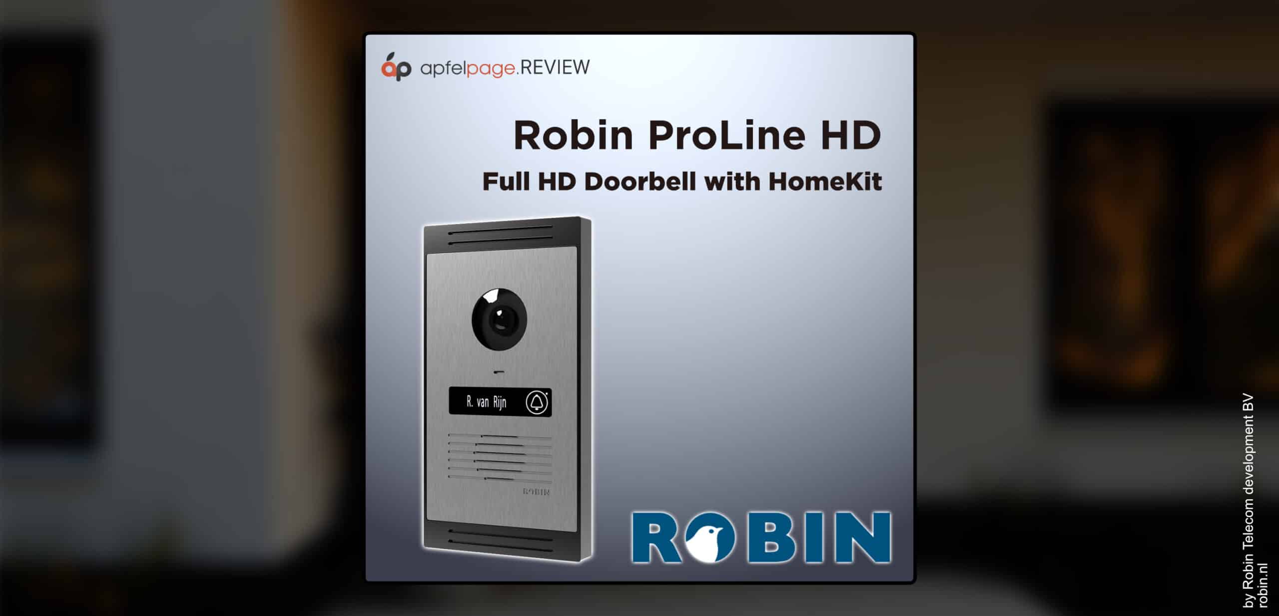 Robin ProLine HD im Test: Beste Video-Türklingel mit HomeKit Secure Video? | REVIEW