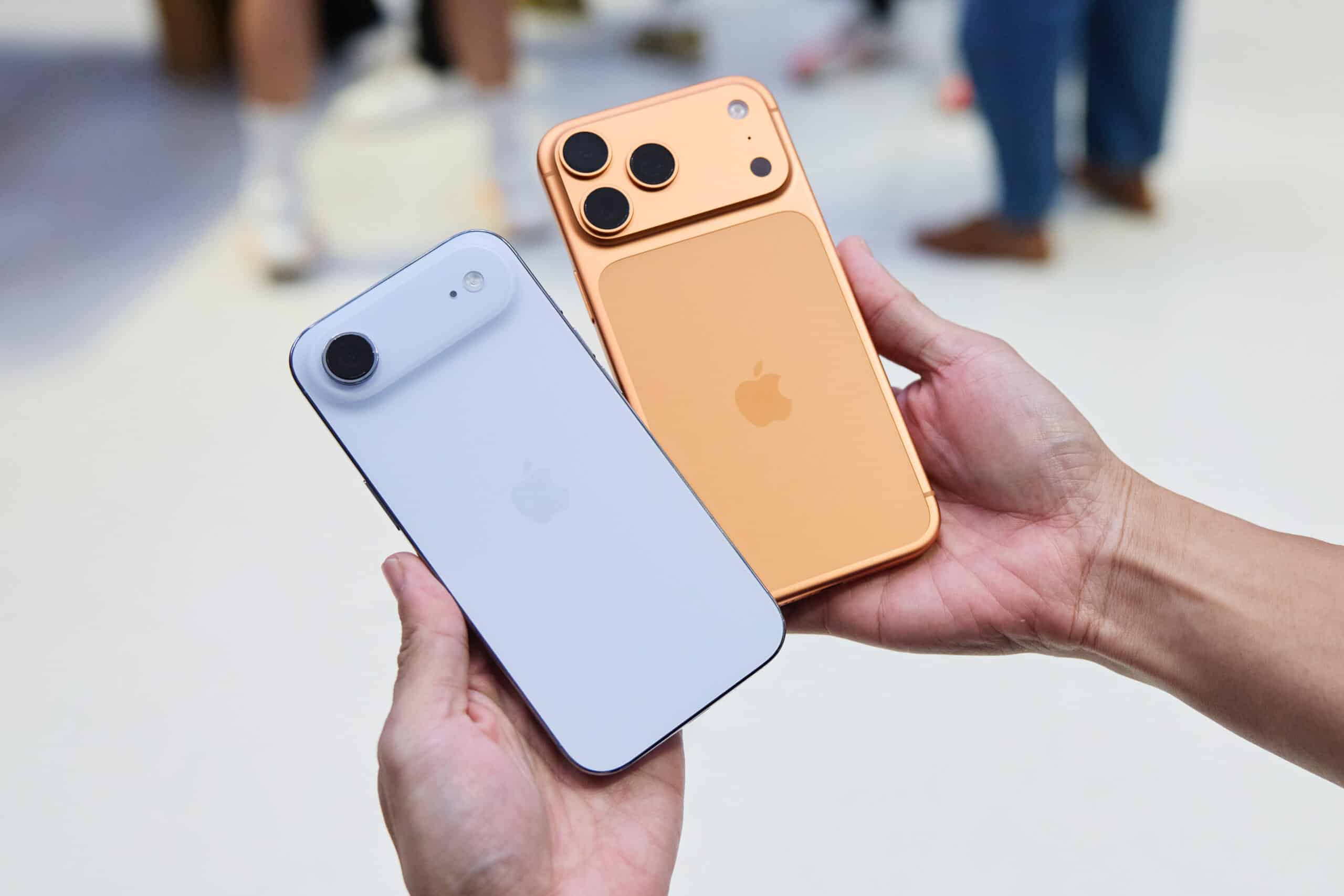iPhone Air und iPhone 17 Pro im Vergleich
