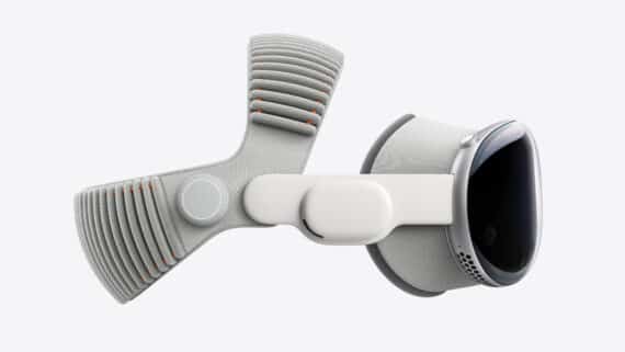 Vision Pro M5 mit Dual Band aus Strickgewebe