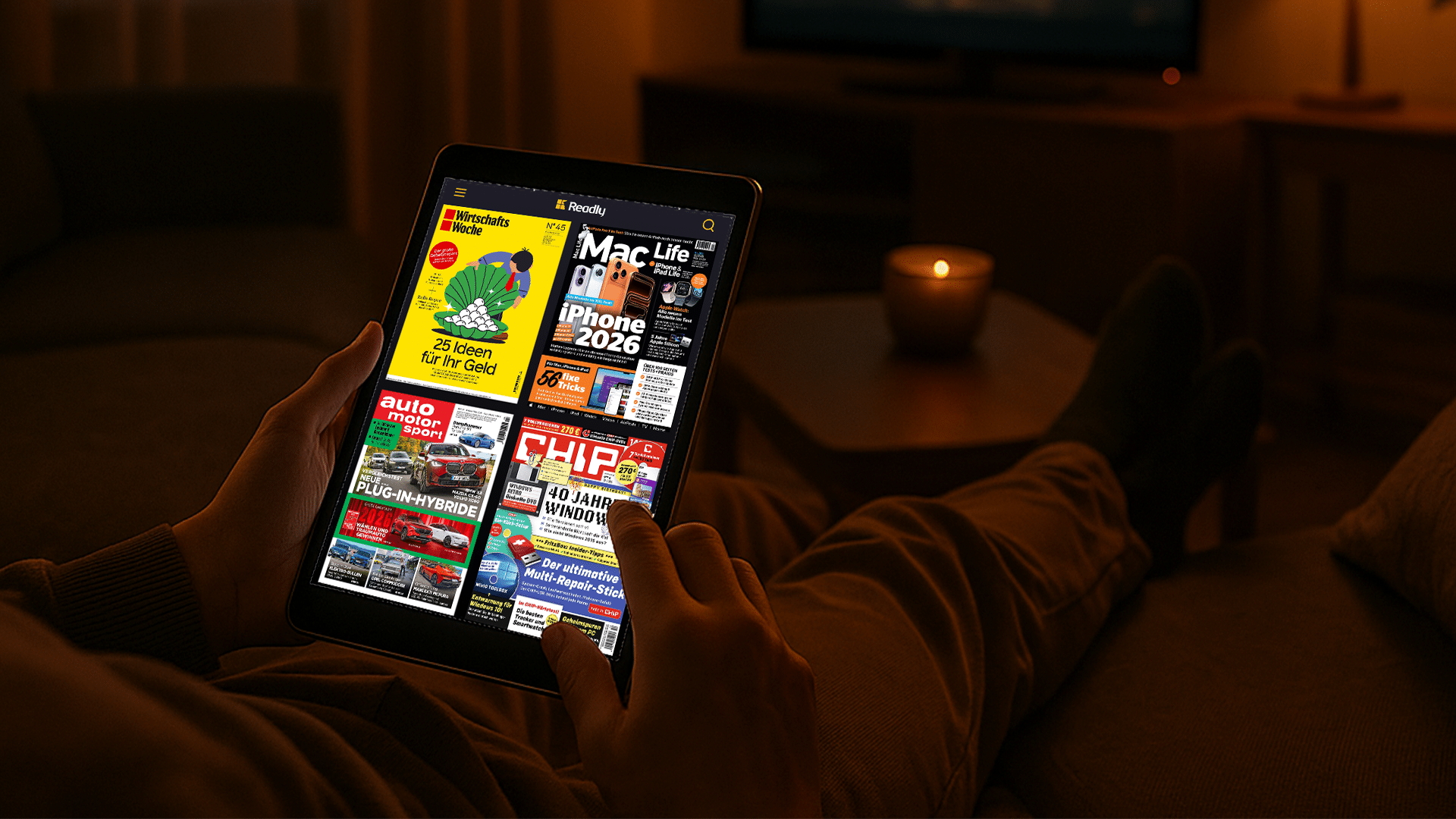 Readly - 1 Monat für 0,99€