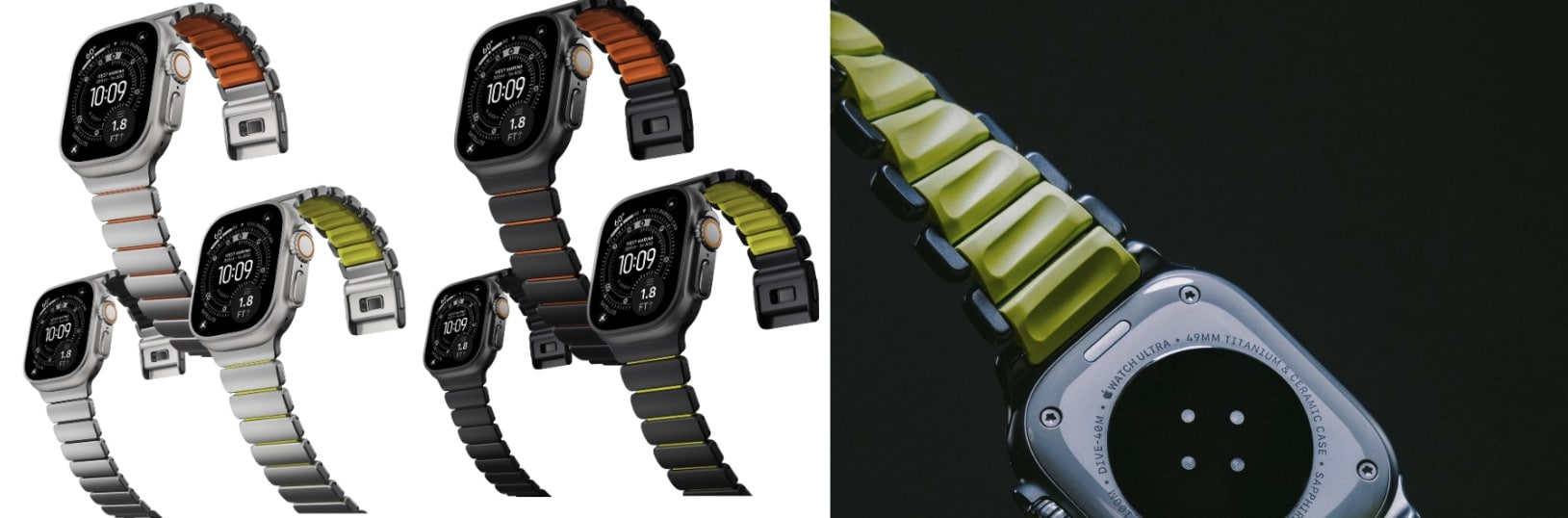 NOMAD-Stratos-Kombiniertes-Armband-f-r-die-Apple-Watch-aus-Titan-und-Kautschuk