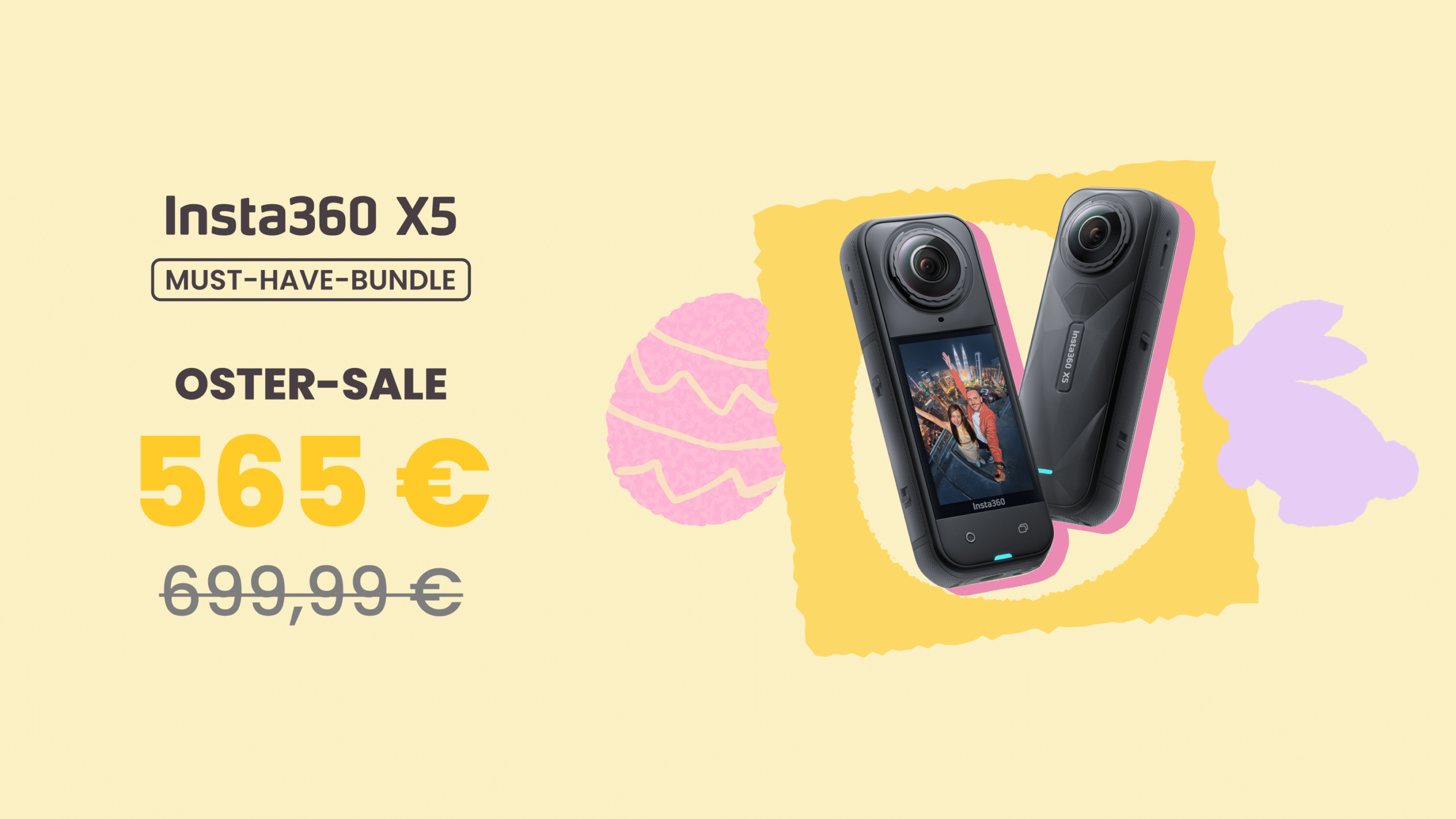 Insta360 X5 Oster-Sales