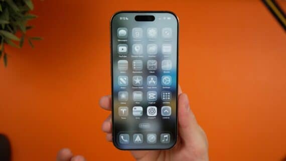 iPhone Oberfläche