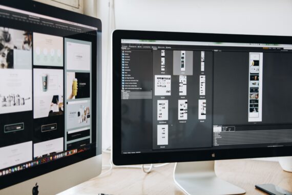 Webdesign iMac