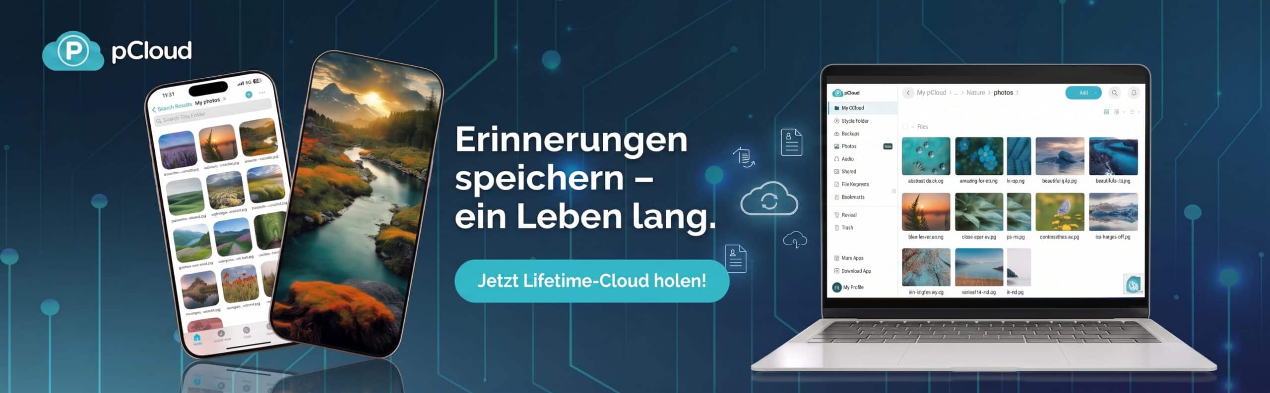 Erinnerungen speichern – ein Leben lang.