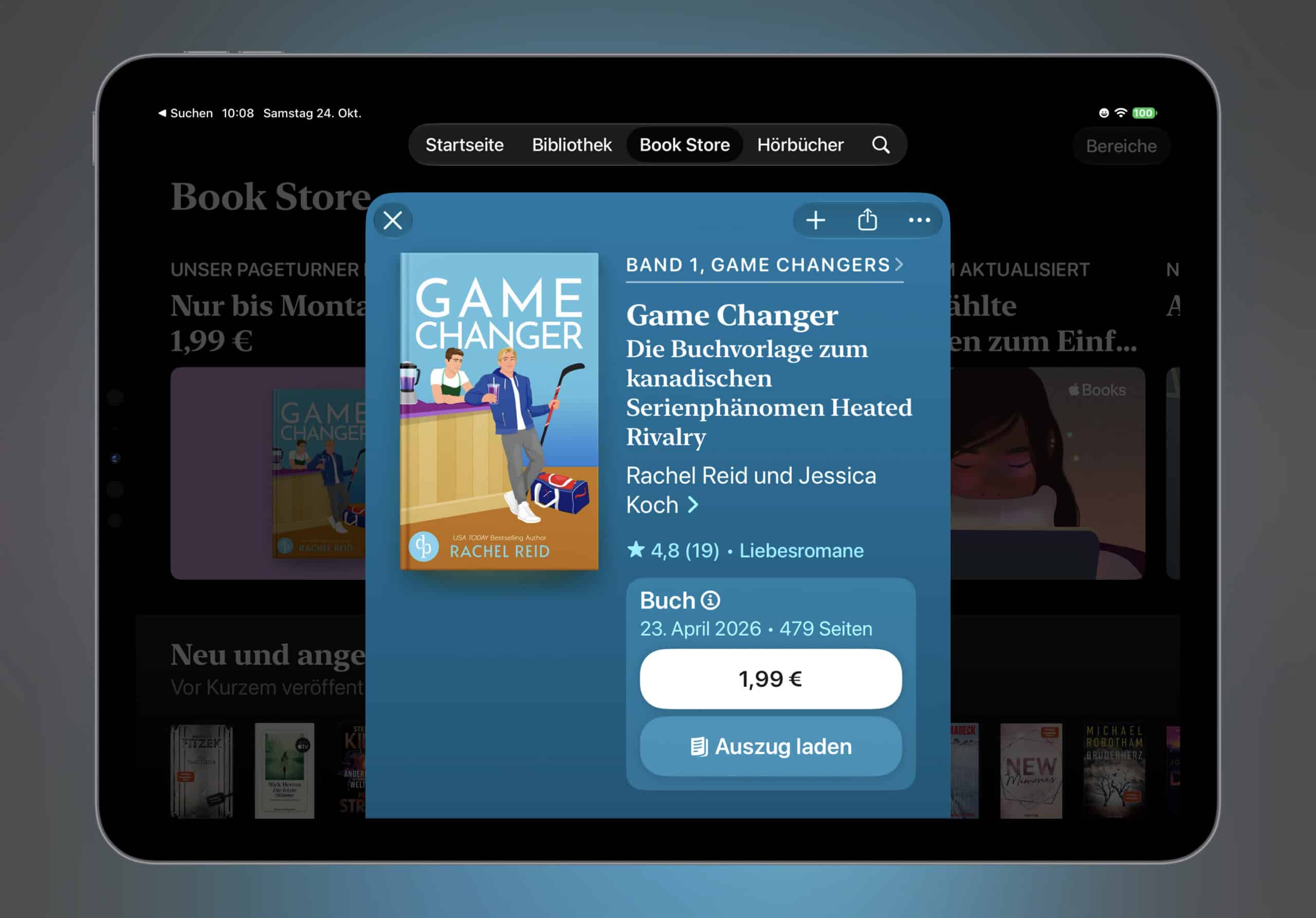 Das E-Book der Woche: Dieses Mal „Game Changer“ für 1,99 Euro mitnehmen